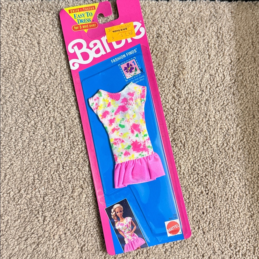Vintage Barbie “Fashion Finds” Easy-to-Dress‎ Outfit (Mattel, early 1990s)